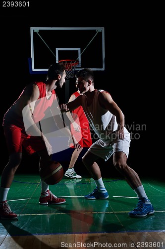 Image of basketball player in action