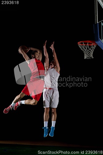 Image of basketball player in action