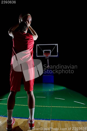 Image of basketball player in action