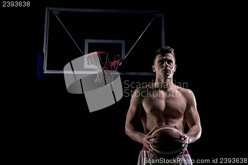 Image of Basketball player portrait