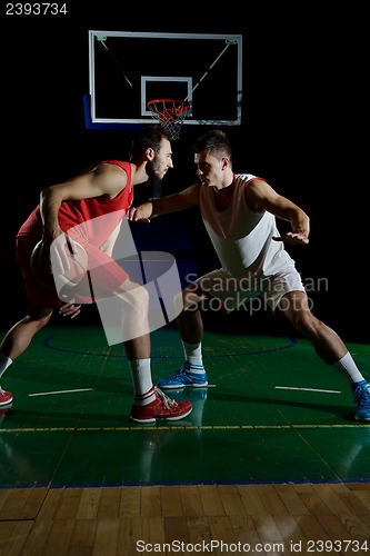 Image of basketball player in action