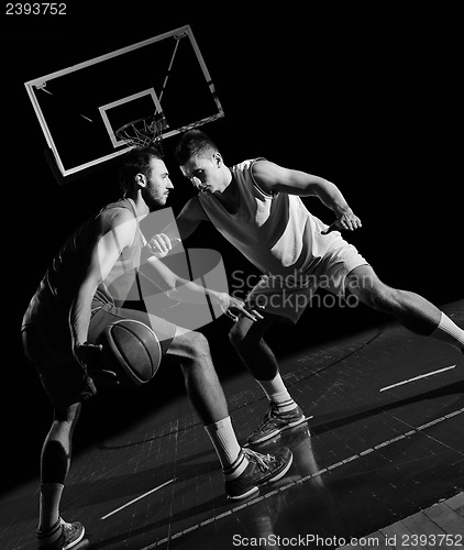 Image of basketball player in action