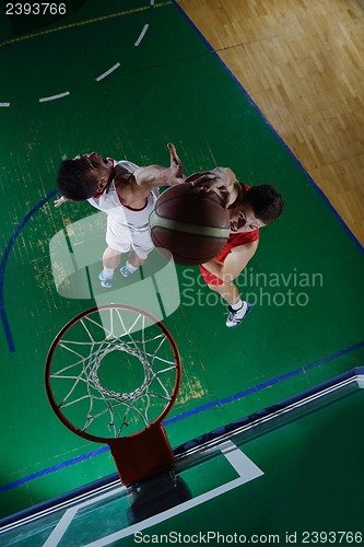 Image of basketball player in action