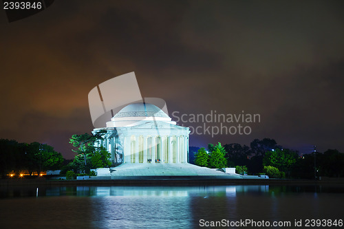 Image of The Thomas Jefferson Memorial in Washington, DC