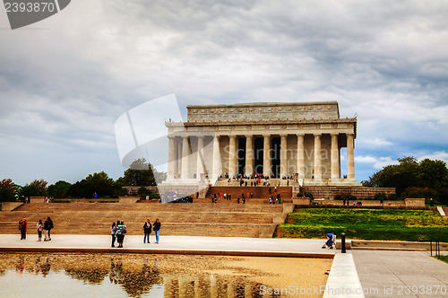 Image of The Lincoln Memorial in Washington, DC in the morning