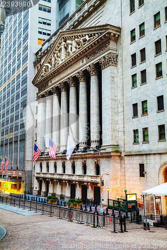 Image of New York Stock Exchange building