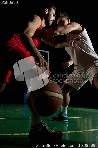 Image of basketball player in action