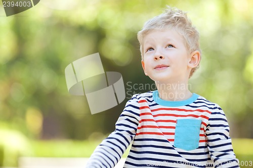 Image of boy outdoors