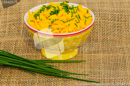 Image of Scrambled eggs with chives