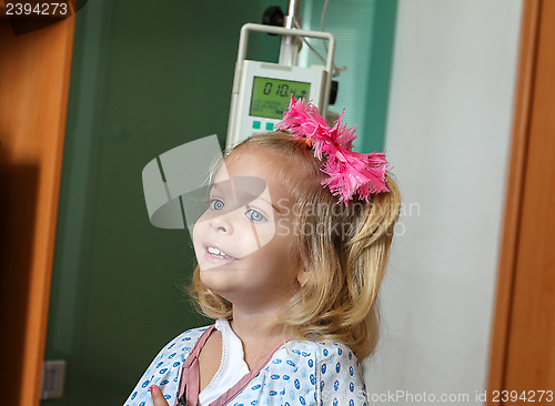 Image of Hospitalized Girl