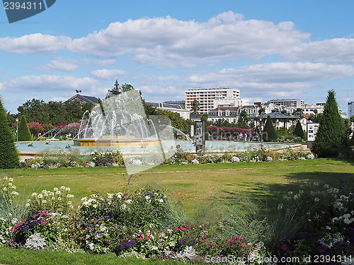 Image of Angers, Mail garden, august 2013, France