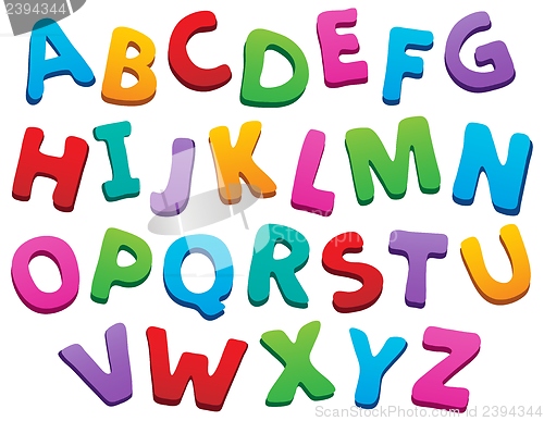 Image of Image with alphabet theme 5
