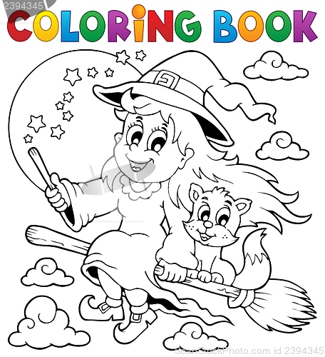 Image of Coloring book Halloween image 1