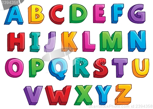 Image of Image with alphabet theme 1