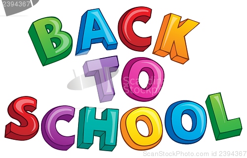 Image of Back to school topic 3
