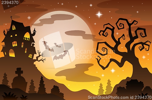 Image of Halloween topic background 2