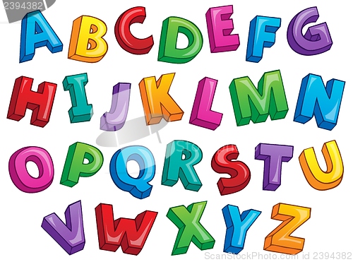 Image of Image with alphabet theme 2