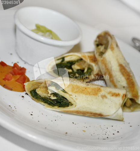 Image of Chicken And Spinach Rolls
