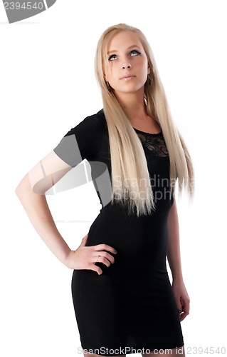 Image of portrait of beautiful blonde? woman