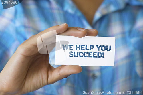 Image of We help you Succeed