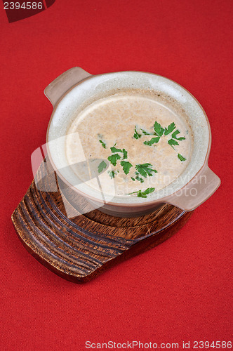 Image of Mushroom cream  soup