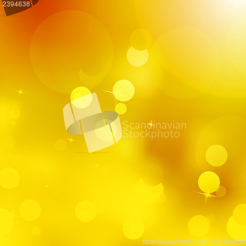Image of Glittery gold Christmas background. EPS 10