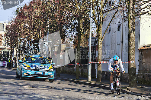 Image of The Cyclist Grivko Andriy- Paris Nice 2013 Prologue in Houilles