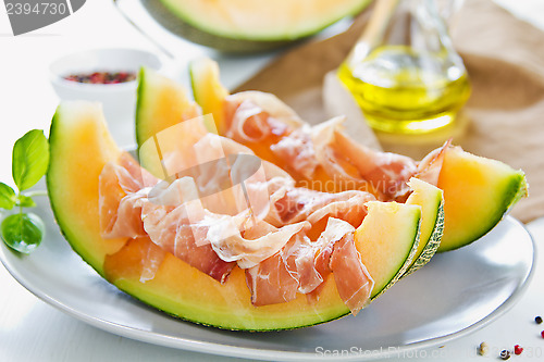 Image of Cantaloupe with Prosciutto Antipasti