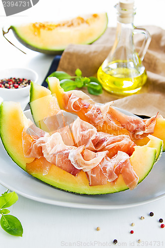 Image of Cantaloupe with Prosciutto Antipasti