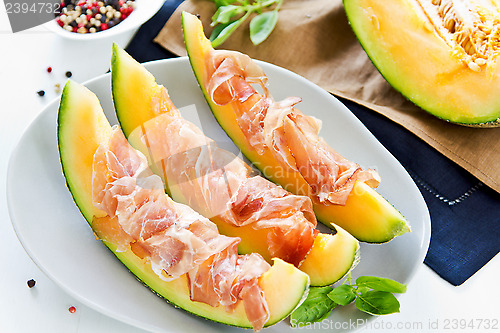 Image of Cantaloupe with Prosciutto Antipasti