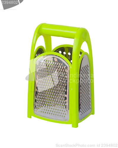 Image of Green plastic grater