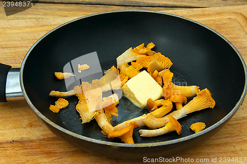 Image of Chanterelles in butter