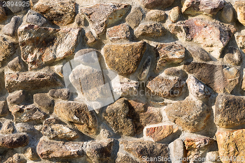 Image of Background of stone wall texture