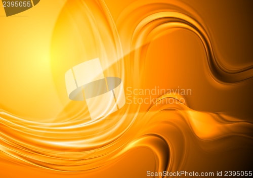 Image of Colourful waves vector background