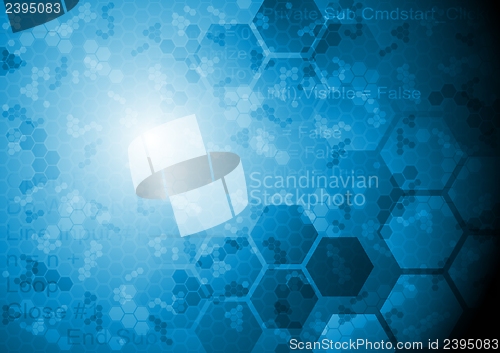 Image of Modern technology vector backdrop