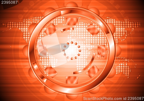 Image of Elegant technology backdrop. Vector design 