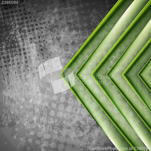 Image of Abstract tech grunge background