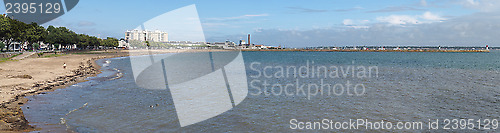 Image of Saint Nazaire beach, august 2013, France