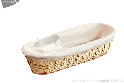 Image of wood basket for bread