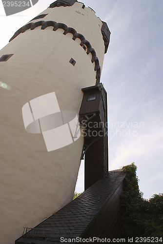 Image of castle keep in the city of steinheim on the main