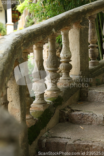 Image of Ornate stone balustrade