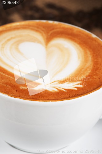 Image of Deliicous coffee closeup