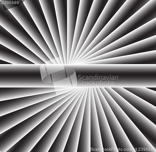 Image of Retro Radial light and ground Background