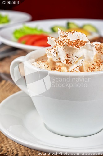 Image of Deliicous coffee closeup