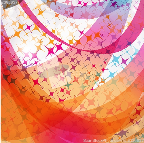 Image of Neon lights  graphic design abstract background.