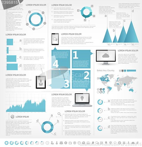 Image of IT Industry Infographic Elements