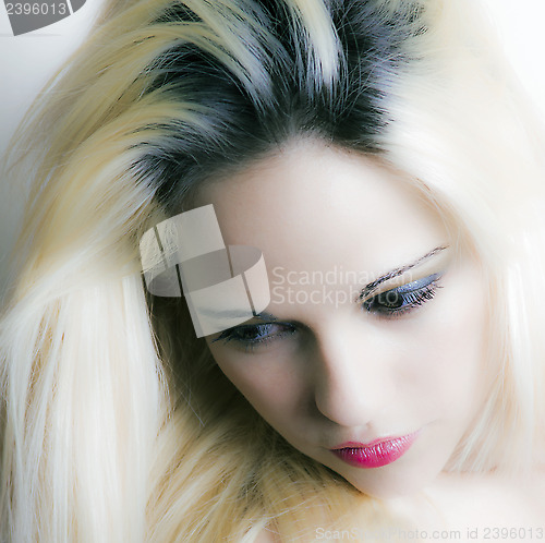 Image of Stunning blonde woman