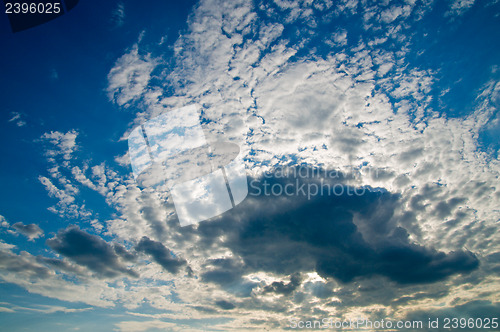 Image of good deep blue sky