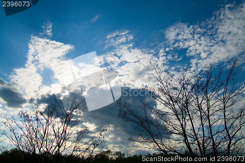 Image of dramatic sunset