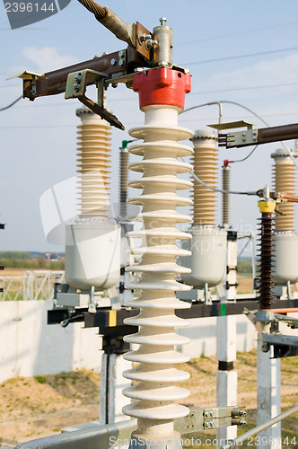 Image of high-voltage substation